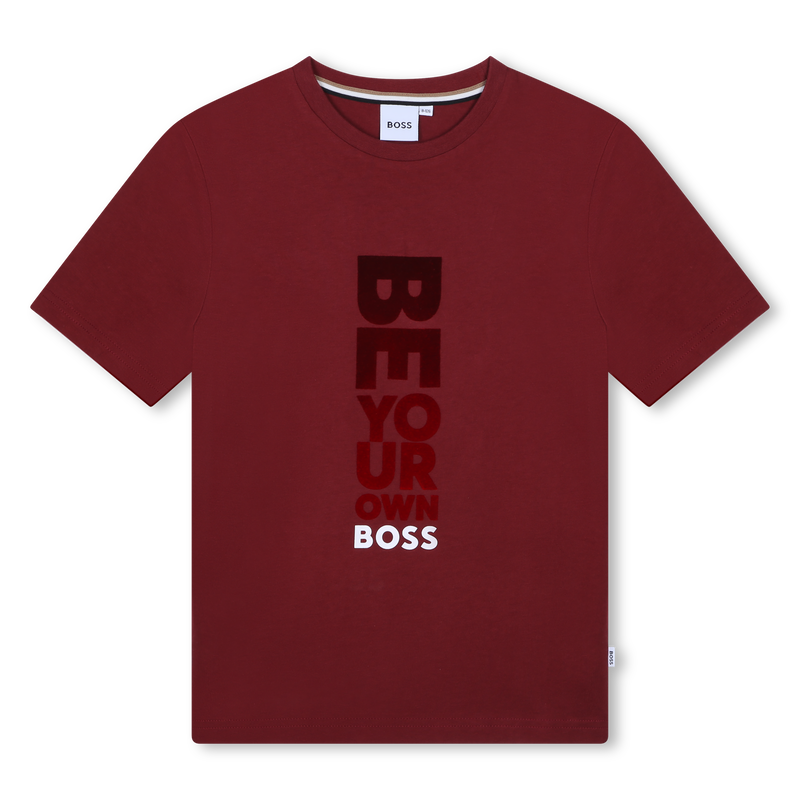 T-shirt a maniche corte BOSS 
                        RAGAZZO