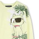 Maxi felpa stampata KARL LAGERFELD KIDS 
                    BAMBINA