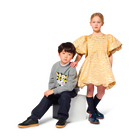 Abito da cerimonia e scrunchie KENZO KIDS 
                    BAMBINA