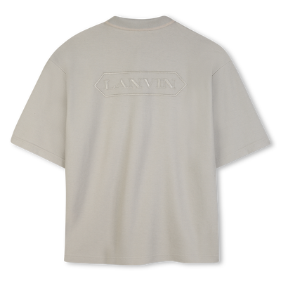 POLO CON RICAMO LANVIN RAGAZZO