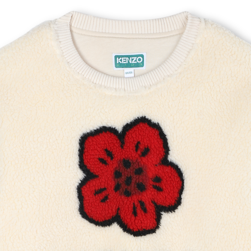 Felpa in pile soffice KENZO KIDS 
                        BAMBINA