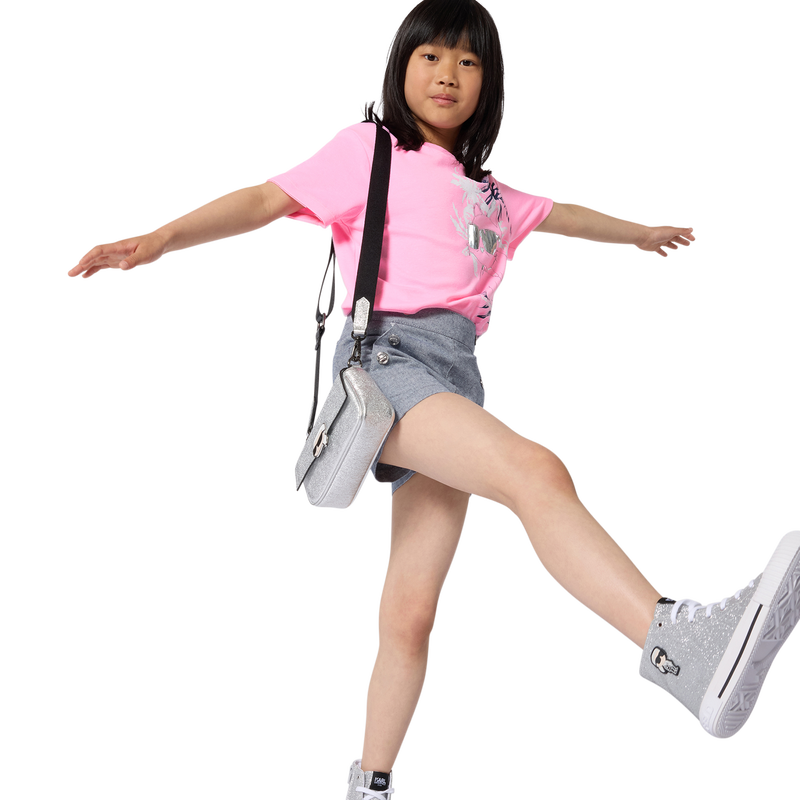 PANTALONCINI IN DENIM KARL LAGERFELD KIDS 
                        BAMBINA