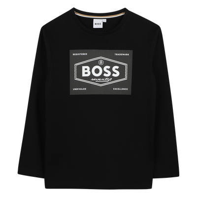 T-shirt a maniche lunghe BOSS RAGAZZO