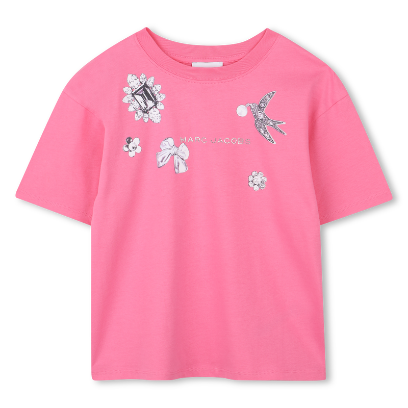 T-shirt a maniche corte MARC JACOBS 
                        BAMBINA