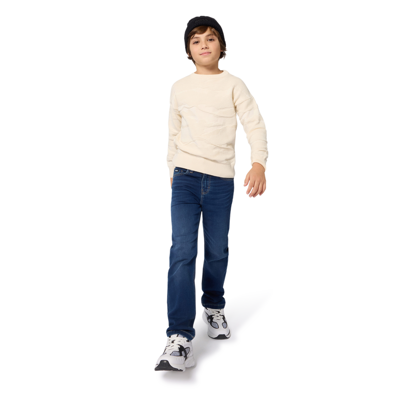 Pantalone in denim 5 tasche BOSS 
                        RAGAZZO