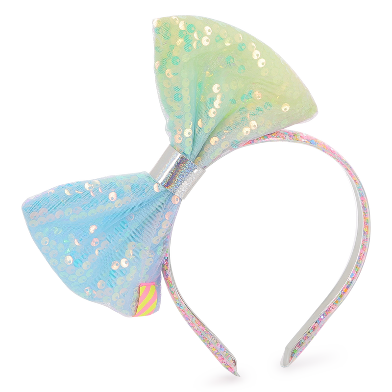 Cerchietto fiocco e paillettes BILLIEBLUSH 
                        BAMBINA