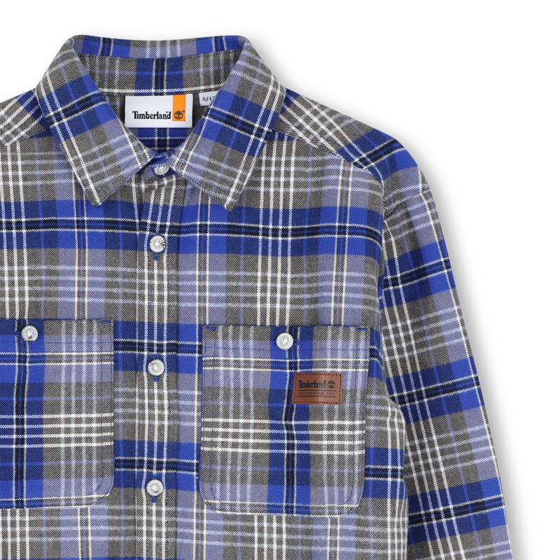 Camicia a scacchi TIMBERLAND 
                        RAGAZZO