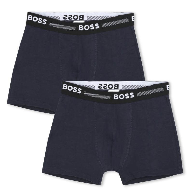 Set di 2 boxer in cotone BOSS 
                        RAGAZZO