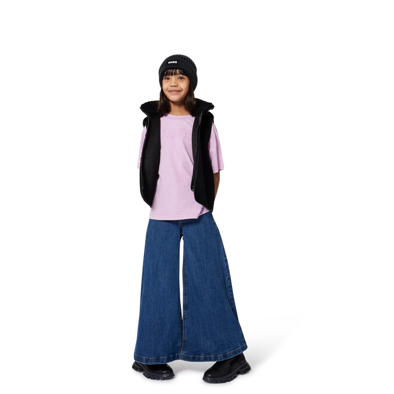 Pantaloni in denim HUGO 
                        BAMBINA