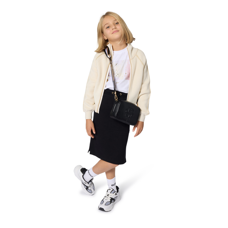 Borsa a mano in tessuto rivestito BOSS 
                        BAMBINA