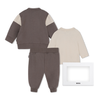 Set pantalone, cardigan e t-shirt BOSS 
                    RAGAZZO