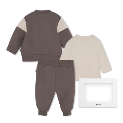 Set pantalone, cardigan e t-shirt BOSS RAGAZZO