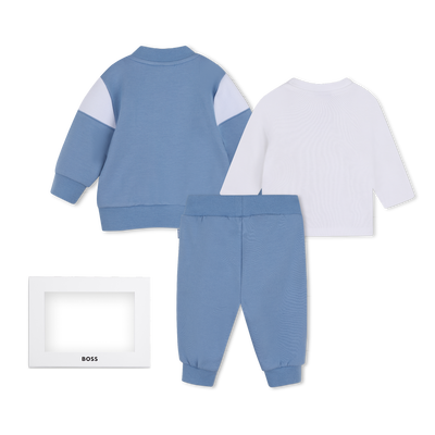 Set pantalone, cardigan e t-shirt BOSS RAGAZZO
