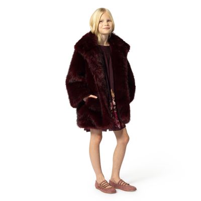 Cappotto in pile morbido CHLOE BAMBINA