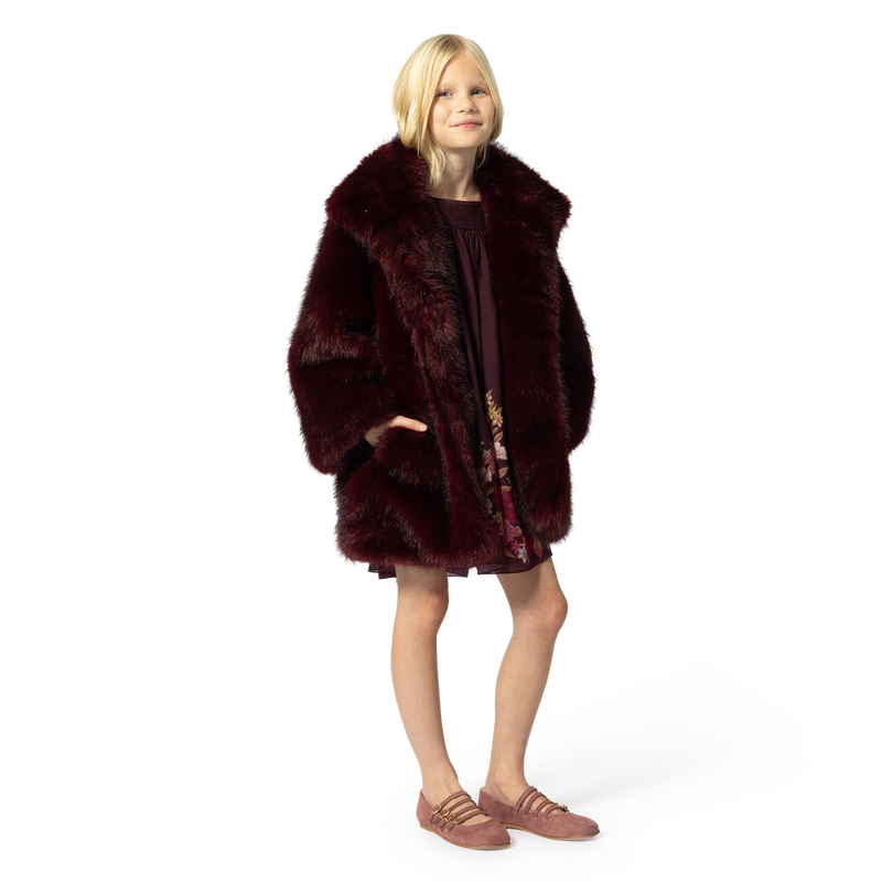 Cappotto in pile morbido CHLOE 
                        BAMBINA