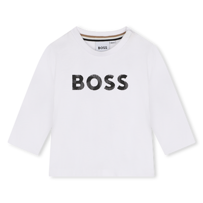 Cotton Logo T-Shirt BOSS RAGAZZO