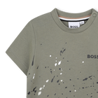 T-shirt a maniche lunghe BOSS 
                    RAGAZZO