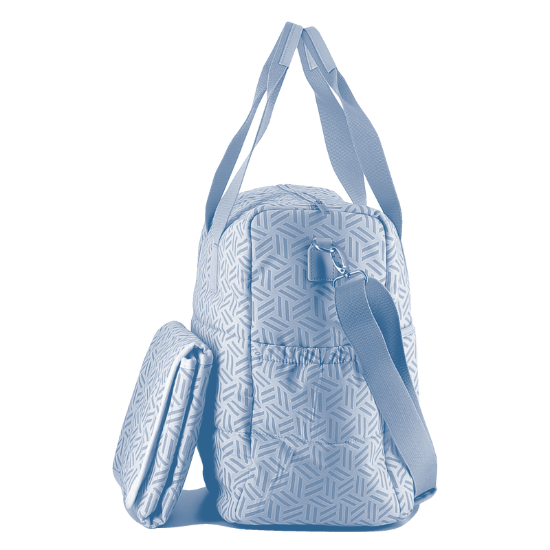 Borsa per pannolini trapuntata in popeline stampat KENZO KIDS 
                        UNISEX