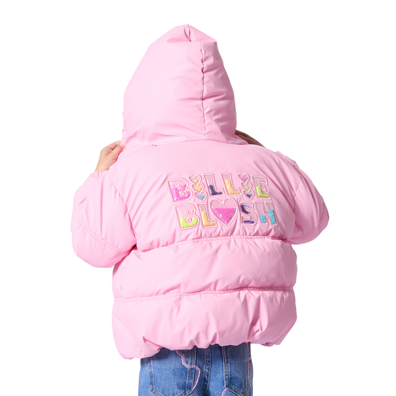 Giacca a vento con cappuccio BILLIEBLUSH 
                        BAMBINA