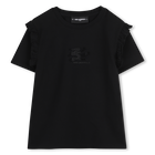 T-shirt a maniche corte KARL LAGERFELD KIDS 
                    BAMBINA