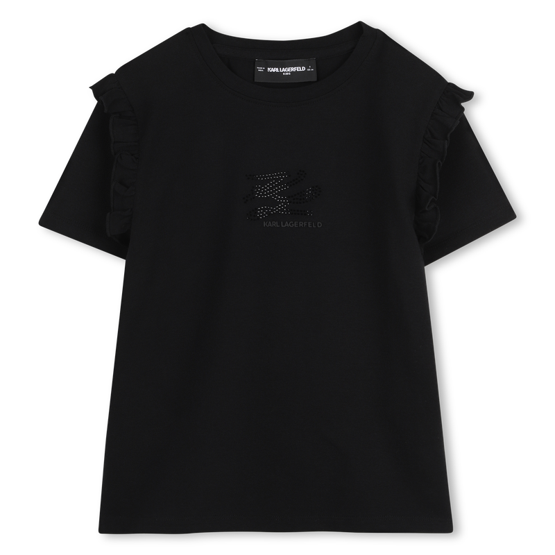 T-shirt a maniche corte KARL LAGERFELD KIDS 
                        BAMBINA