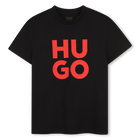 T-shirt a maniche corte HUGO 
                    BAMBINO