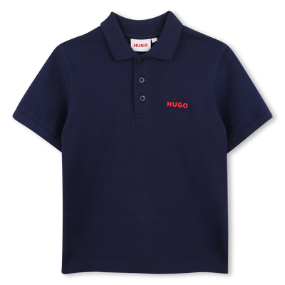 POLO MANICHE CORTE HUGO BAMBINO
