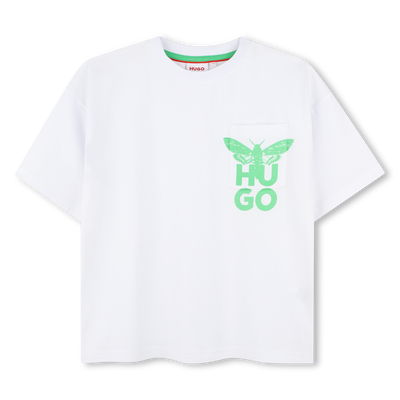 T-shirt maniche corte cotone HUGO RAGAZZO