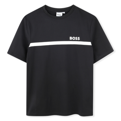 T-SHIRT A MANICHE CORTE BOSS RAGAZZO