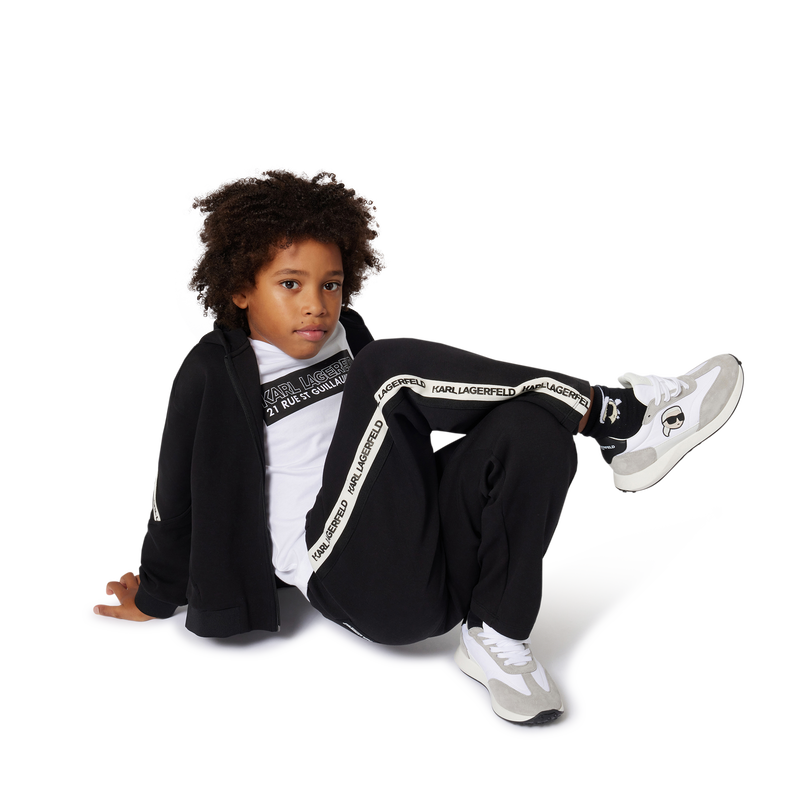 Sneakers basse stringate KARL LAGERFELD KIDS 
                    RAGAZZO