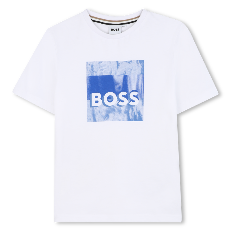 T-shirt a maniche corte BOSS 
                        RAGAZZO