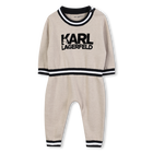 Tuta lavorata a maglia KARL LAGERFELD KIDS 
                    RAGAZZO