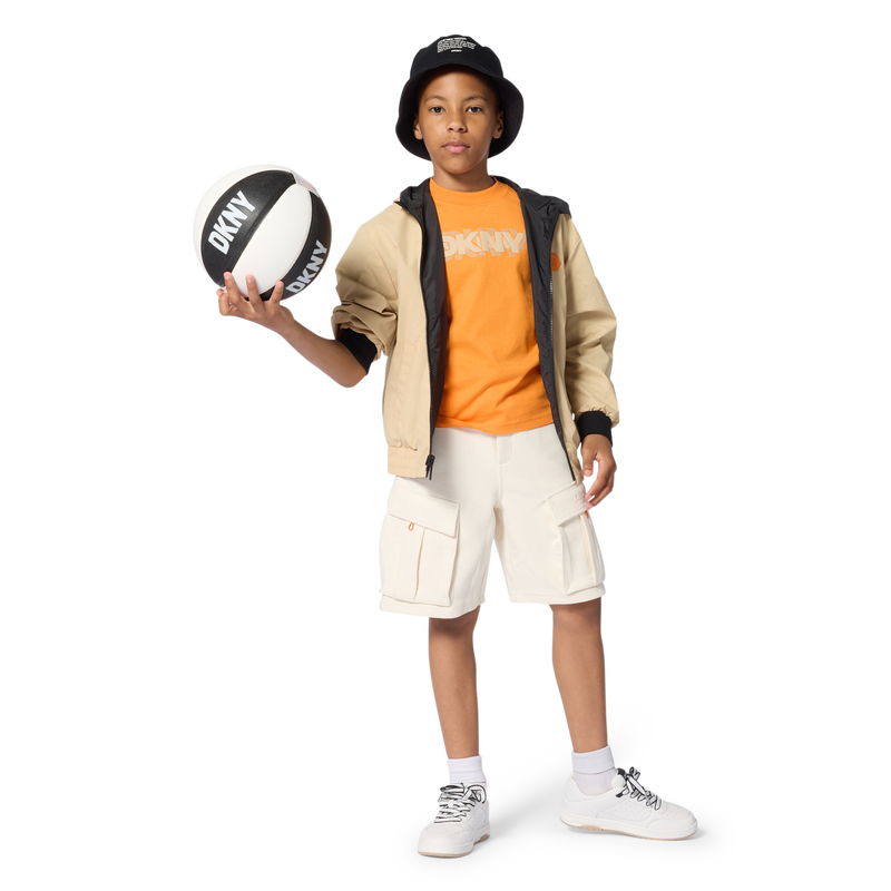 BERMUDA IN FELPA DKNY 
                        RAGAZZO