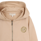 Felpa con cappuccio e zip MICHAEL KORS 
                    BAMBINA