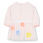 Abito bi-materiale BILLIEBLUSH 
                    BAMBINA