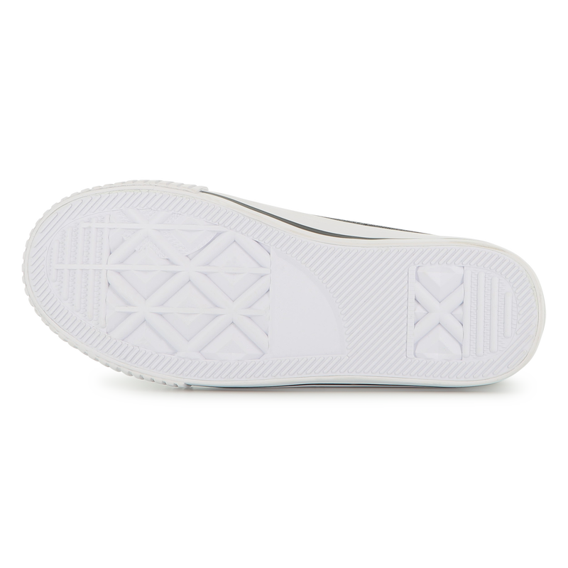 Sneakers basse con lacci KARL LAGERFELD KIDS 
                        BAMBINA