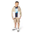 Sneakers alte con lacci BOSS 
                    RAGAZZO