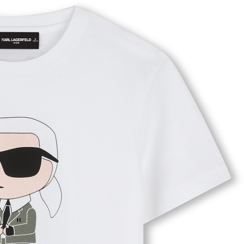 T-shirt a maniche corte KARL LAGERFELD KIDS 
                        RAGAZZO