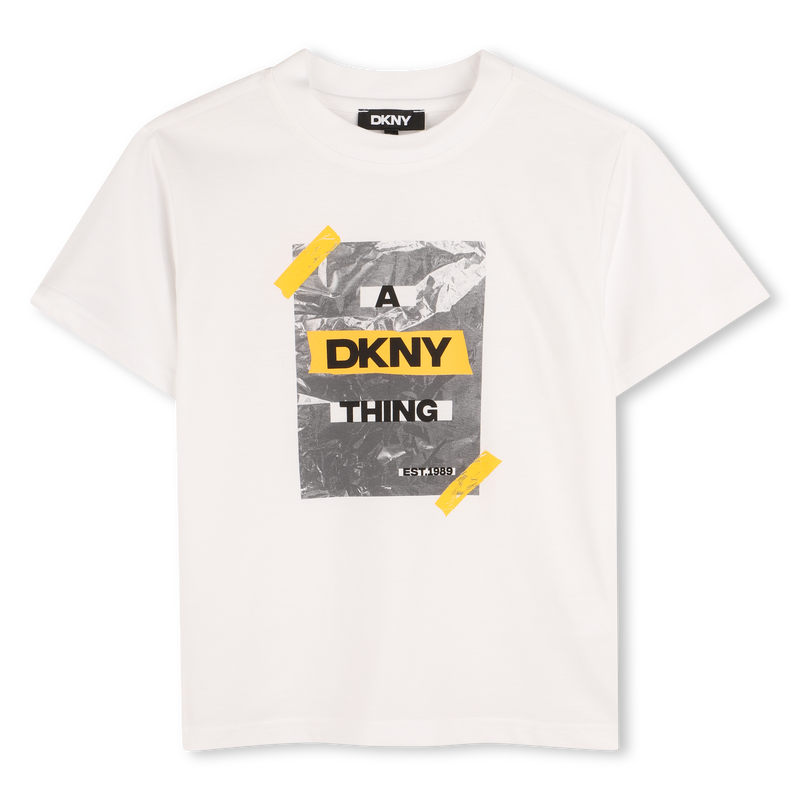 T-shirt a maniche corte DKNY 
                        RAGAZZO