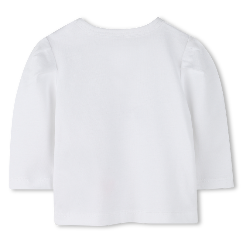 T-shirt e leggings in cotone KARL LAGERFELD KIDS 
                        BAMBINA