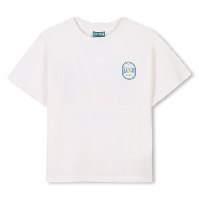 T-shirt maniche corte cotone KENZO KIDS RAGAZZO