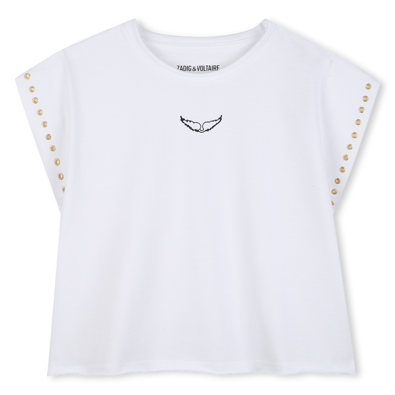 T-SHIRT A MANICHE CORTE ZADIG & VOLTAIRE 
                        BAMBINA