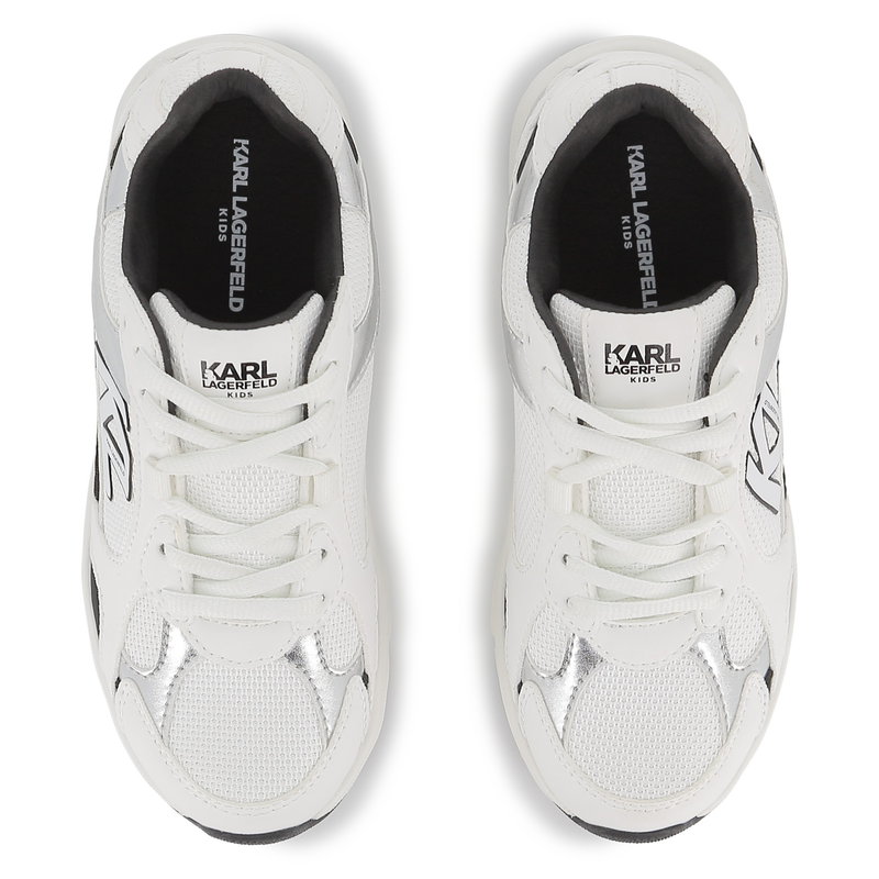 SNEAKERS STRINGATE KARL LAGERFELD KIDS 
                        BAMBINA