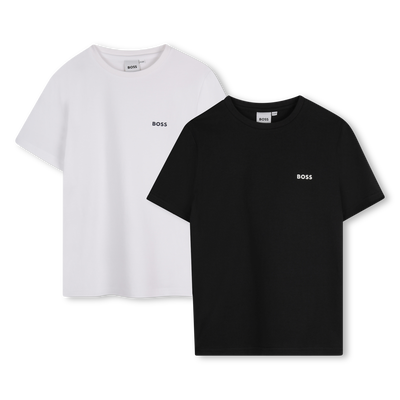 Set 2 t-shirt in cotone BOSS RAGAZZO