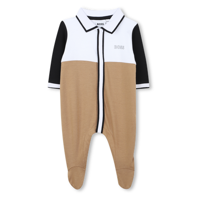 Pigiama tricolore collo polo BOSS RAGAZZO