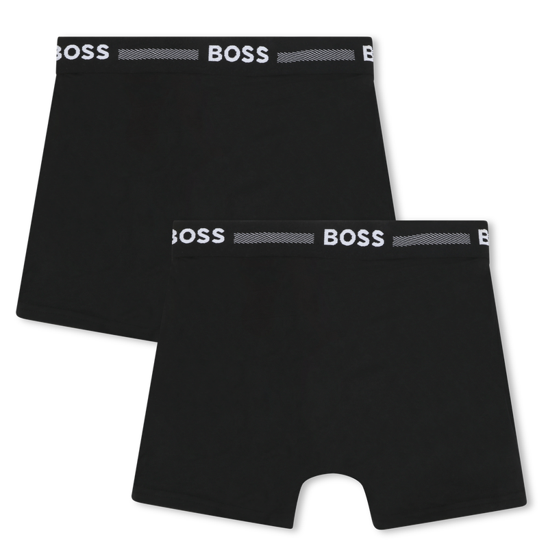 Set di 2 boxer in cotone BOSS 
                        RAGAZZO