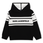 Felpa con cappuccio KARL LAGERFELD KIDS 
                    RAGAZZO