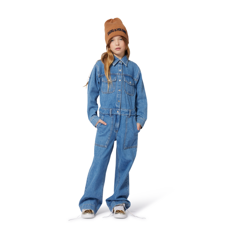 Denim jumpsuit with shirt collar ZADIG & VOLTAIRE 
                        BAMBINA