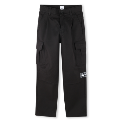 Pantaloni cargo con pinces BOSS RAGAZZO