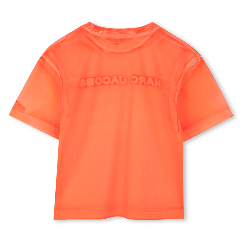 T-shirt in cotone con ricamo MARC JACOBS 
                        UNISEX